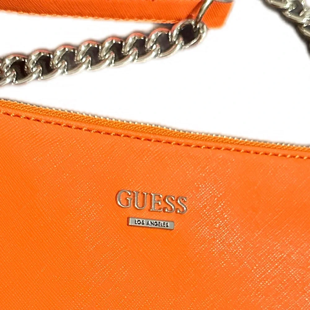 GUESS Womens Kalei Orange‎ Crossbody Bag